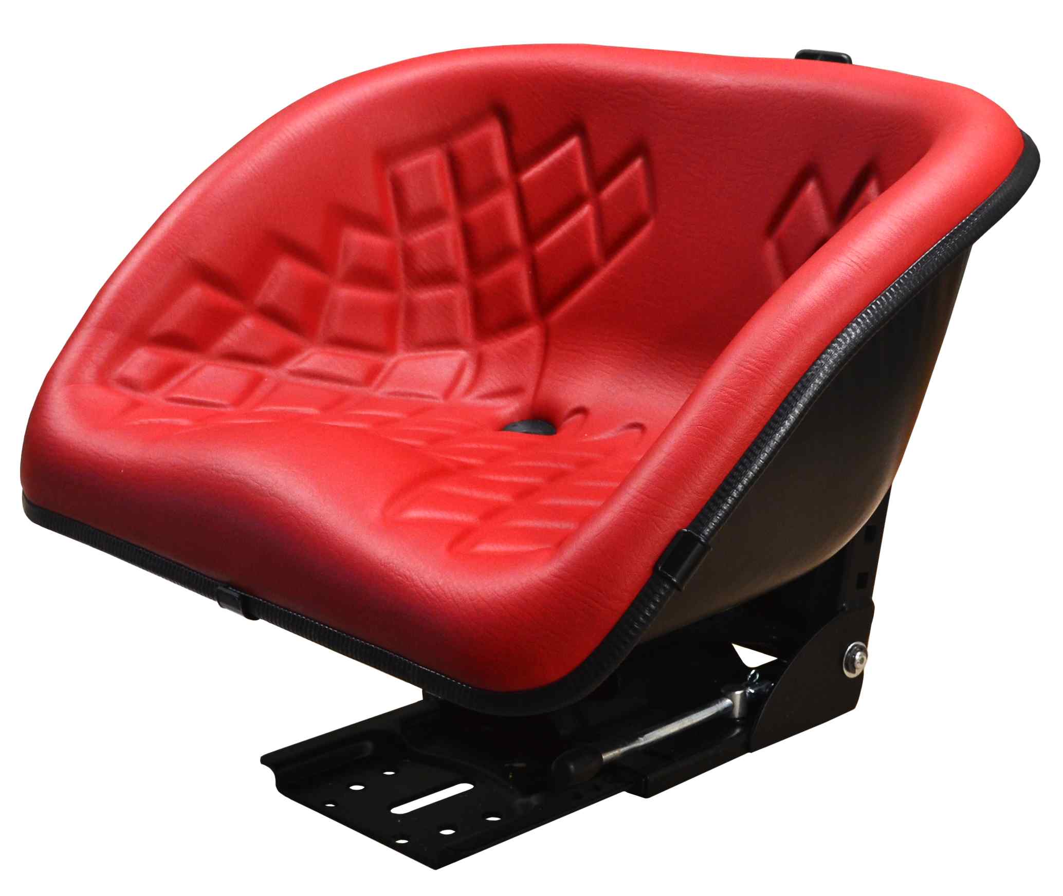 thumbnail image 2 of Grey Mechanical Suspension Seat For Massey Ferguson & Universal Tractors - TracSeats 2 of 6