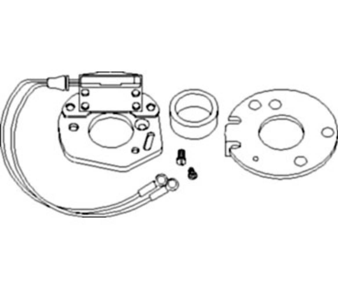Ignitor Kit 6 V Pos. Gd for Ford 1247P6 EF4FMP6 2N 8N 9N
