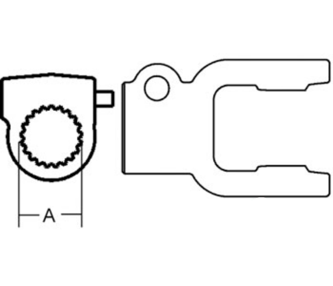 Tractor Yoke Qd for Ford 279467 279467 2000