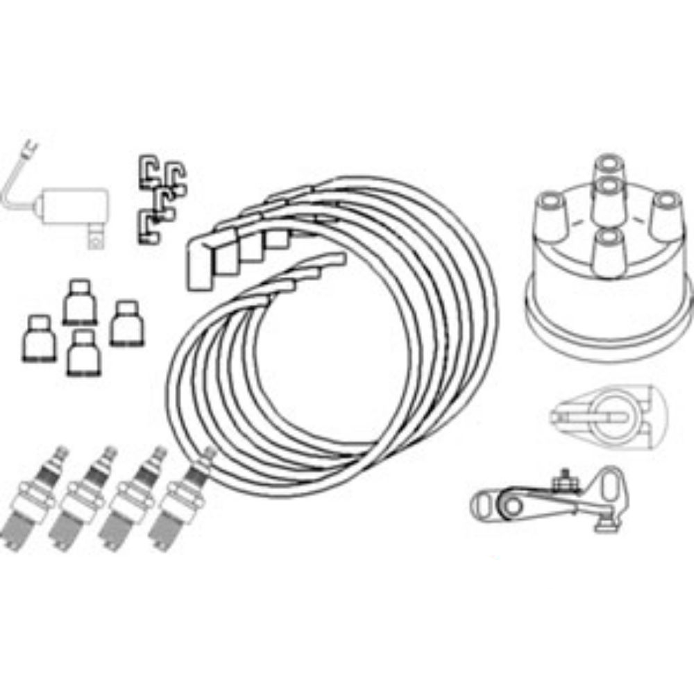 Complete Tune Up Kit for Ford 309787C 309787 1801 1811 1821 1841 1871 1881 2030 NAA NAB 2000 2031 2110 2111 2120 2130 2131 4000 4000SU 4030 4031 4040 4110TR