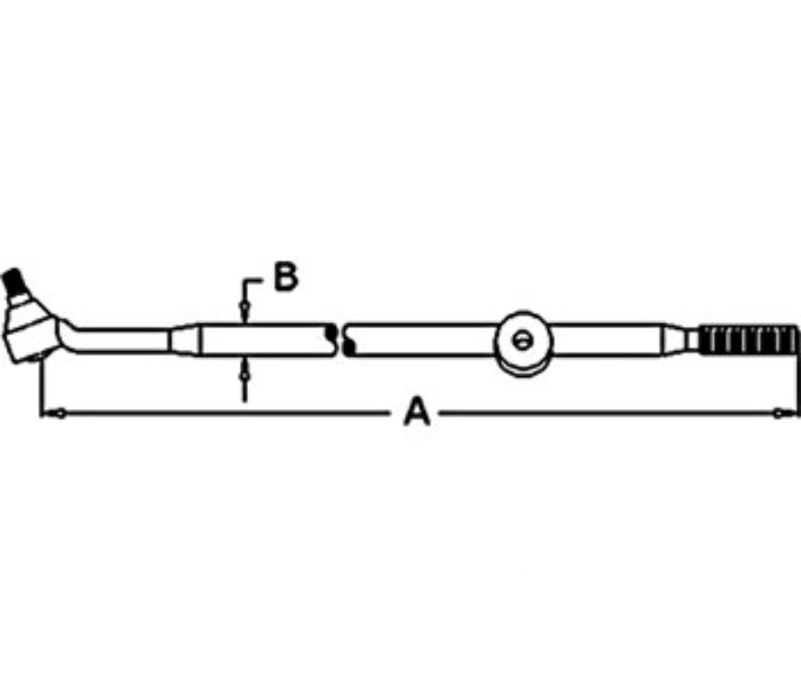 Drag Link End Rh for Ford 312870 312870 2000 2031 2120 2131 4000 4031 4120 4131 600 600 SERIES 601 611 620 621 630 631 640 641 650 651