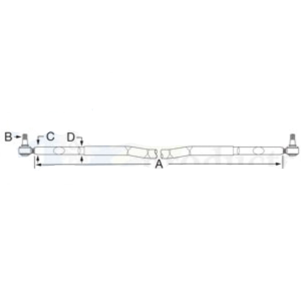 Tie Rod Assm for Ford Case -IH 5198879 5198879 MXM175 MXM190 PUMA 185 PUMA 200 PUMA 220 TM175 TM190 T7030 T7040 T7050 T7060