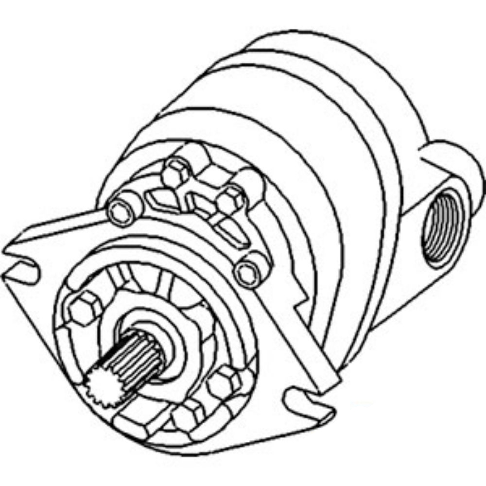 Pump Hydraulic for Ford 7000205 1075358M1 712 730 730 735 735