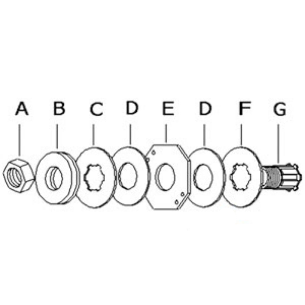 Clutch Assembly Slip for Ford 80A77 80A77