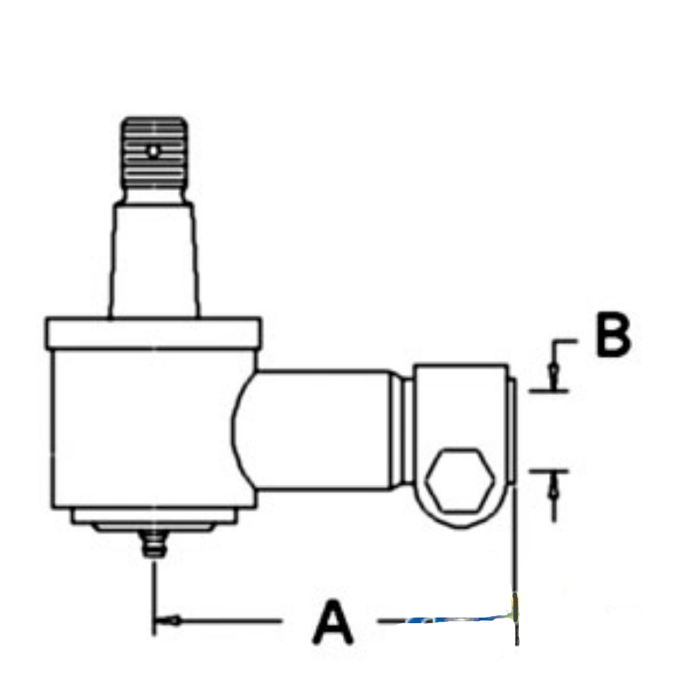 Cylinder End for Ford Case-IH 81863813 SW03759 MAXXUM 100 MAXXUM 110 MAXXUM 115 MAXXUM 125 MAXXUM 140 MXU100 MXU110 MXU115 MXU125 MXU130 MXU135 TS100 TS110 TS