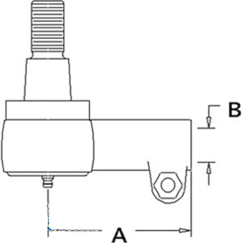 Cylinder End for Ford 81864114 SW03703 MAXXUM 100 MAXXUM 110 MAXXUM 115 MXU100 MXU110 MXU115 TS100 TS110 TS90 5640 6640 7740 7740O 7840