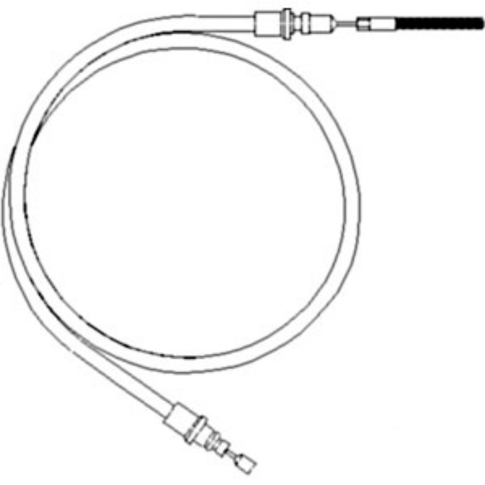 Cable Rh Hand Brake for Ford 82016965 E9NN2853DA TS100 TS110 TS115 TS90 5640 6640 7740 7740O 7840 7840O 8240 8340