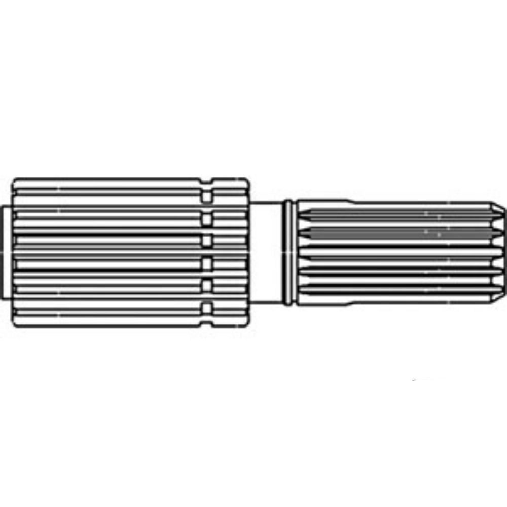 Planetary Hub Shaft for Ford 83949049 AM81320C1 5110 5610 6610 6610O 6810 7610 7610O