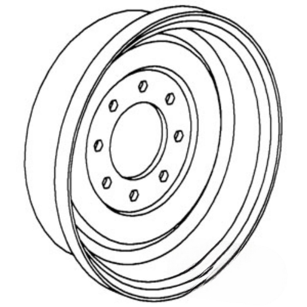 Brake Drum for Ford 86533415 NCA1126A 3500 2000 2031 2100 2110 2111 2120 2120 2130 2131 2150 2300 4000 4030 4031 4040 4100 4110 4110TR 4120