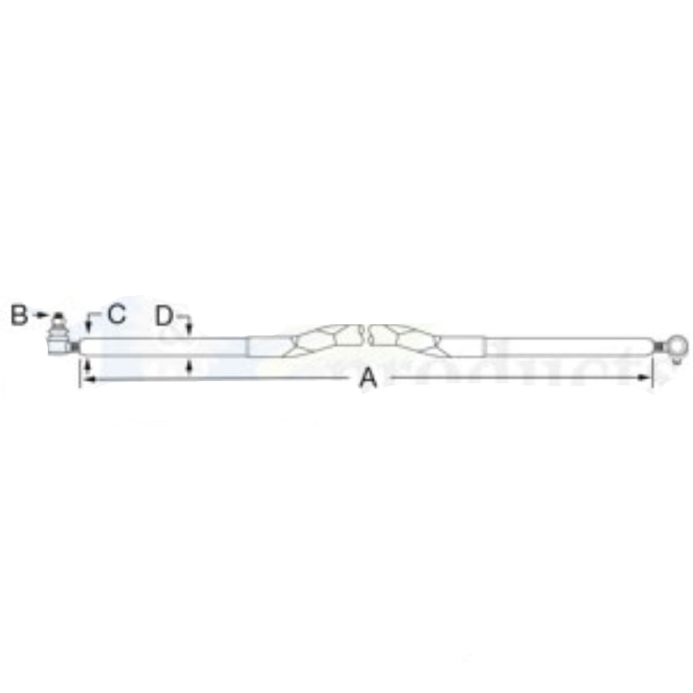Tie Rod Assm for Ford 87332622 87332622 MAXXUM 115 MAXXUM 125 MAXXUM 140 PUMA 115 PUMA 125 PUMA 140 PUMA 155 T6030 T6050 T6070 T6080