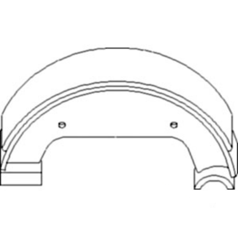 Brake Shoe for Ford 87344270 SBA328100060 1700 1900 1910