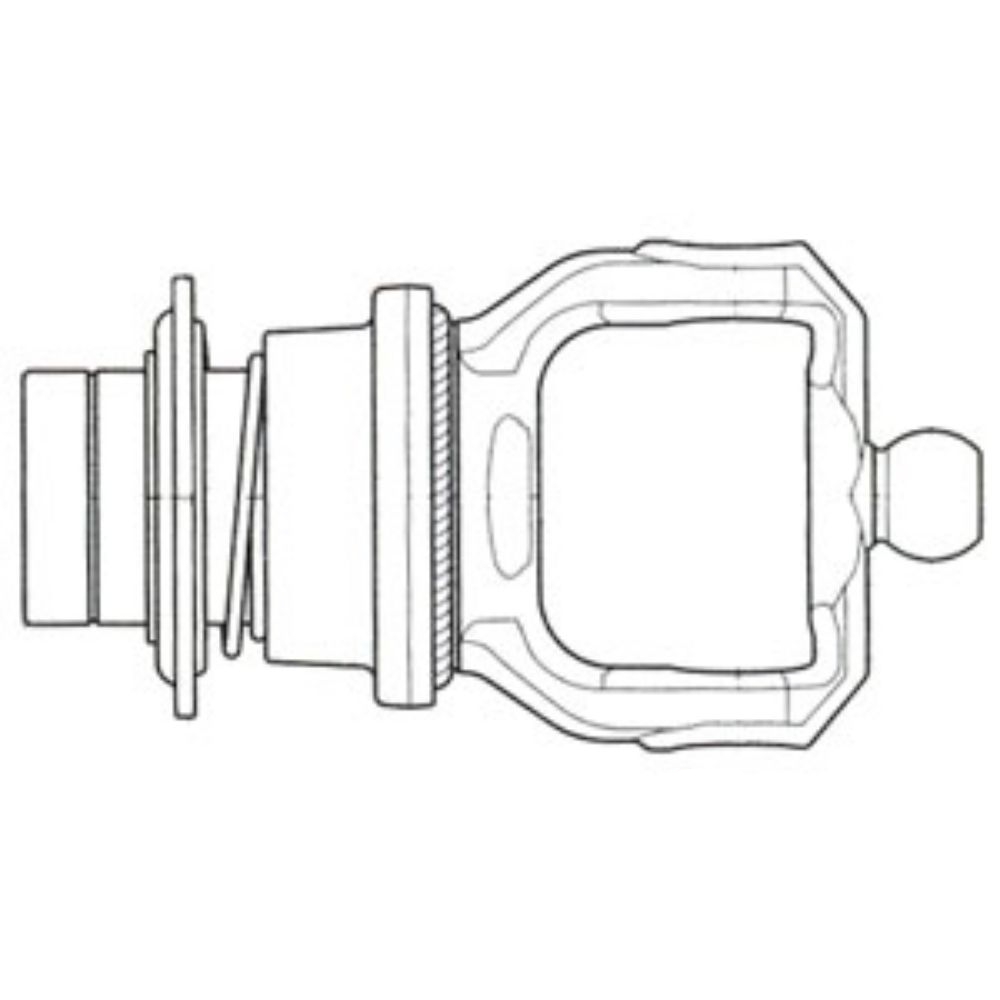 Tractor Yoke Qd for Ford 87517788 87517788 BR7090 BR780A