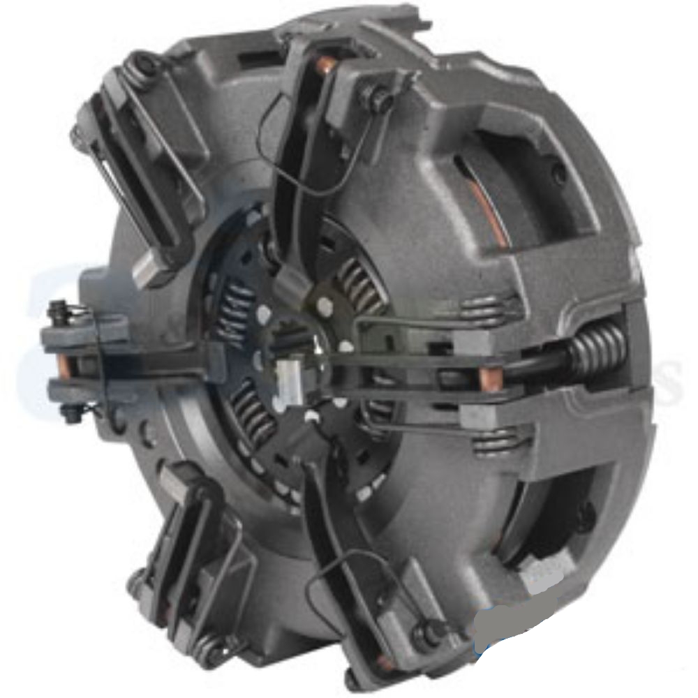 Pressure Plate. Dual for Ford Case-IH 87732504 F5196818NU1 JX1060C JX1060V JX1075V JX1085C JX1095C JX1095N TN70DA TN70NA TN70SA TN70VA TN75DA TN75NA TN75SA TN75VA TN85A T