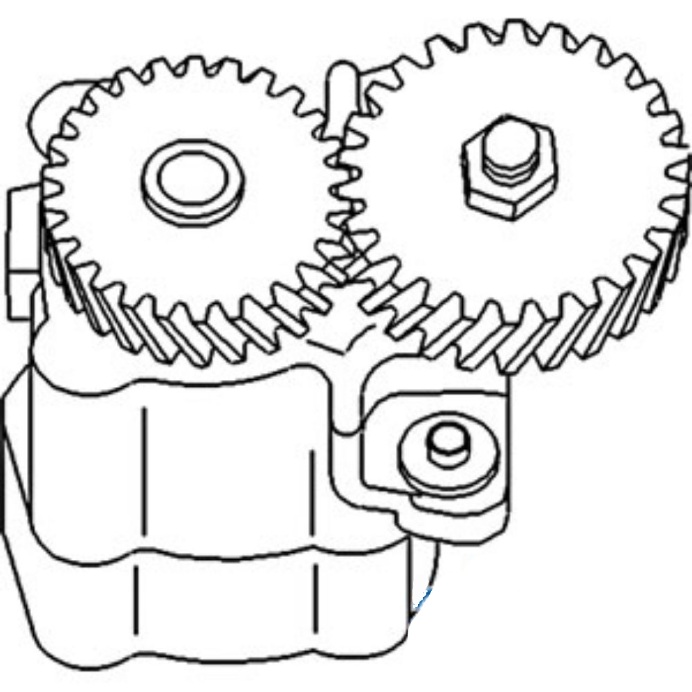 Pump Oil for Ford 87840275 AM87840275 BSD666 BSD666T BSD666TI A64 A66 TW10 TW10 TW15 TW15 TW20 TW20 TW25 TW25 TW30 TW30 TW35 TW35 7810 7810O 7910