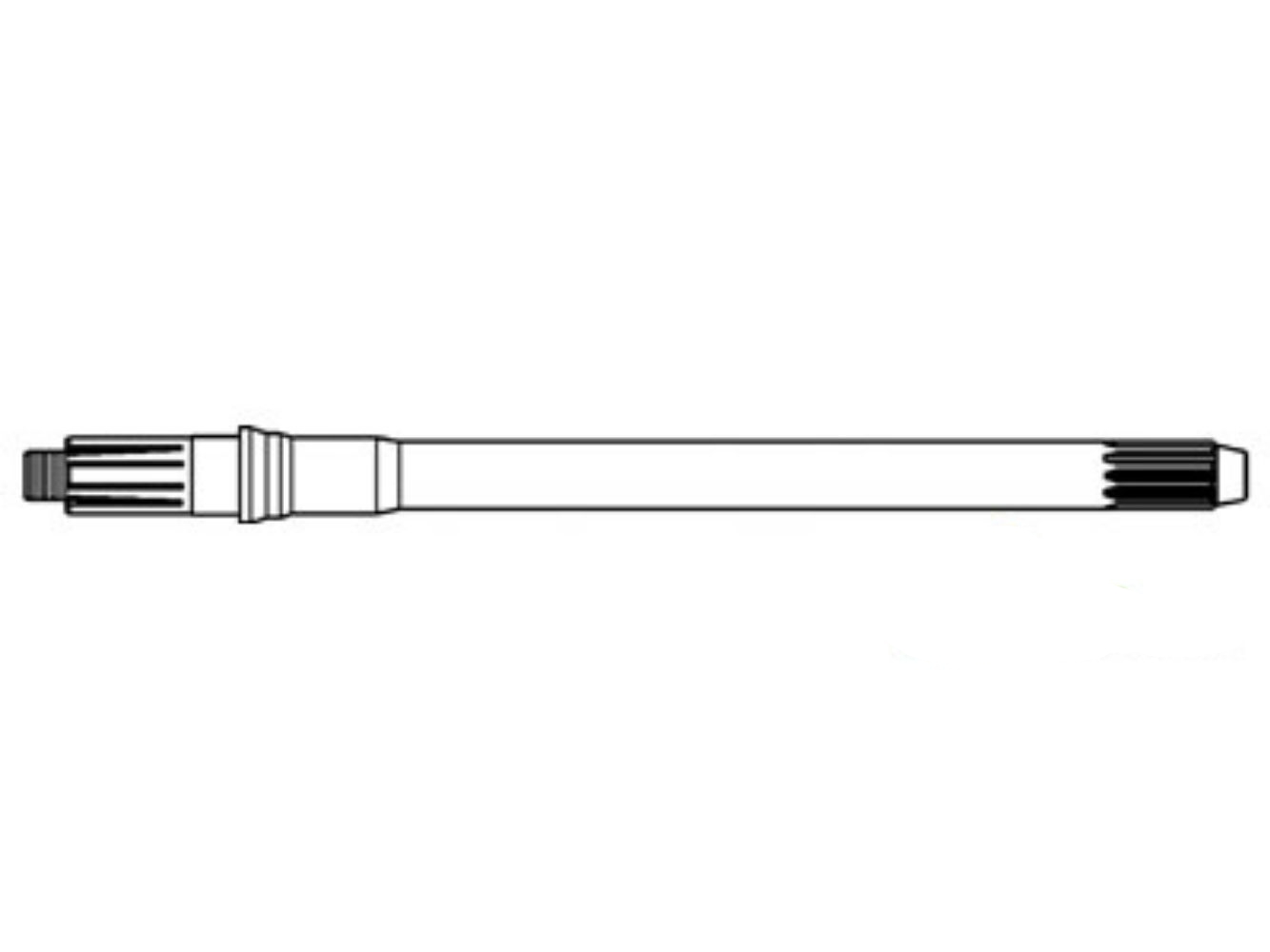 Rear Axle Shaft for Ford 8N4235C 8N4235C NAA NAB 541 8N
