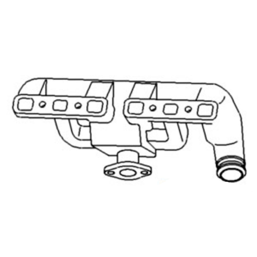 Manifold Intake & Exh. for Ford 9N9425 AM9N9425 8400 2N 8N 8000 8200 8600 8700 9N