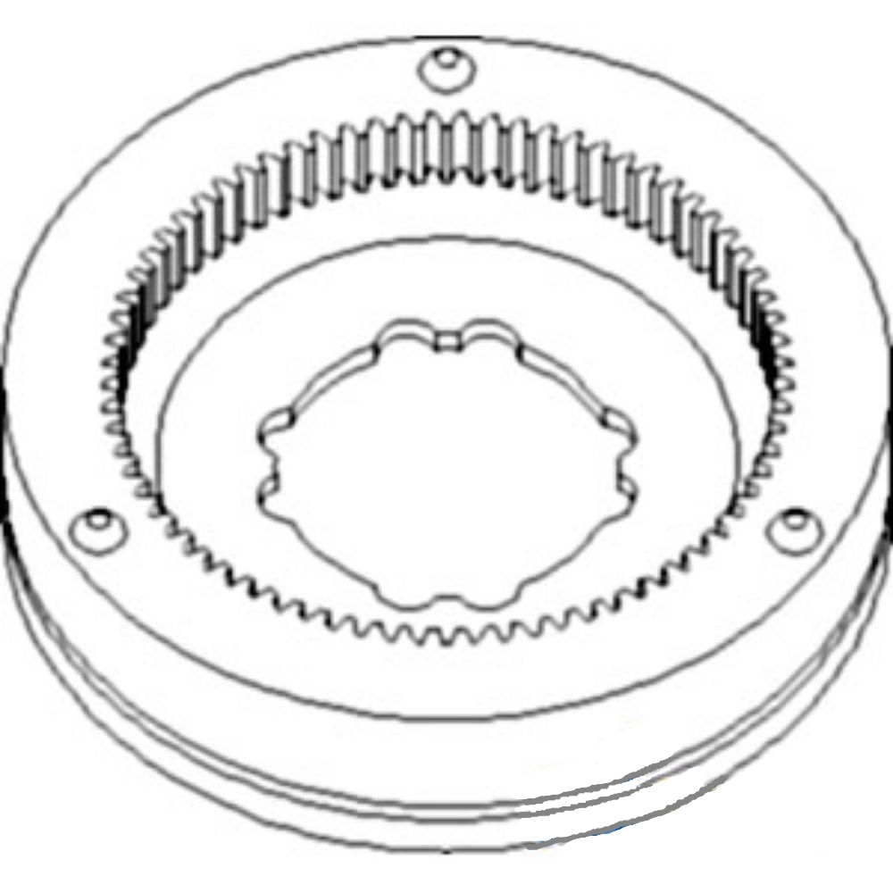 Gear Reverser Ring for John Deere AH105040 AH105040 CTS CTS II 2054 2056 2058 2064 2066 6620 6622 7720 7722 7722 HILLSIDE 8820 9400 9410 9450 9500 9500SH 9501 9510