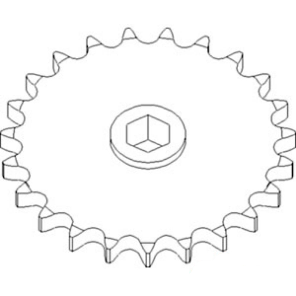 Chain Sprocket for John Deere AH114830 AH114830 1092 1243 1290 1291 1293