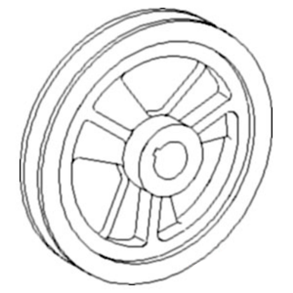 Pulley Straw Chopper for John Deere AH119770 AH119770 CTS CTS II 9400 9410 9450 9500 9500 SIDEHILL 9501 9510 9510 SIDEHILL 9550 9550SH 9560 9560SH 9600 9610 9660