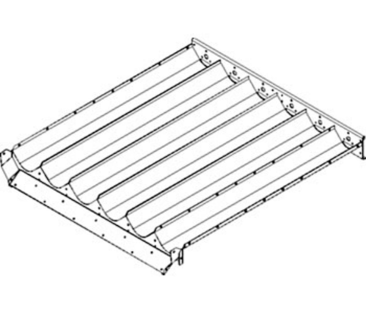 Front Auger Trough for John Deere AH131234 ATJD6620 6620 6622