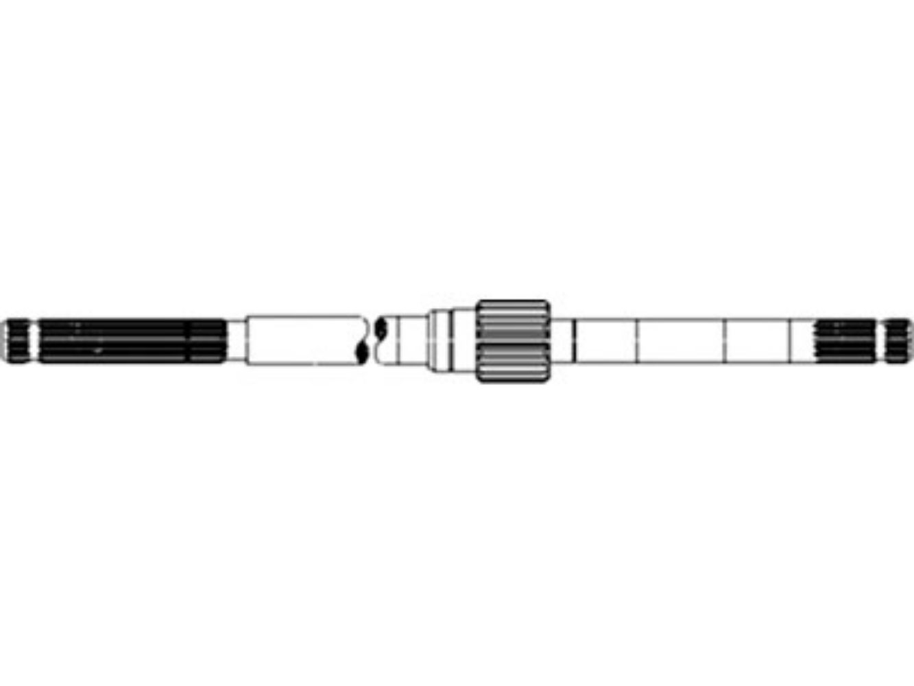Shaft Assy for John Deere AH135606 AH135606 9500SH 9510SH 9550SH 9560SH