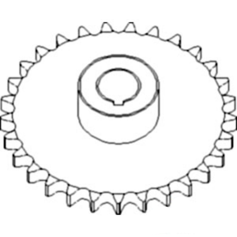 Sprocket Feeder House Dr for John Deere AH135613 AH135613 9500SH 9510SH 9550SH 9560SH