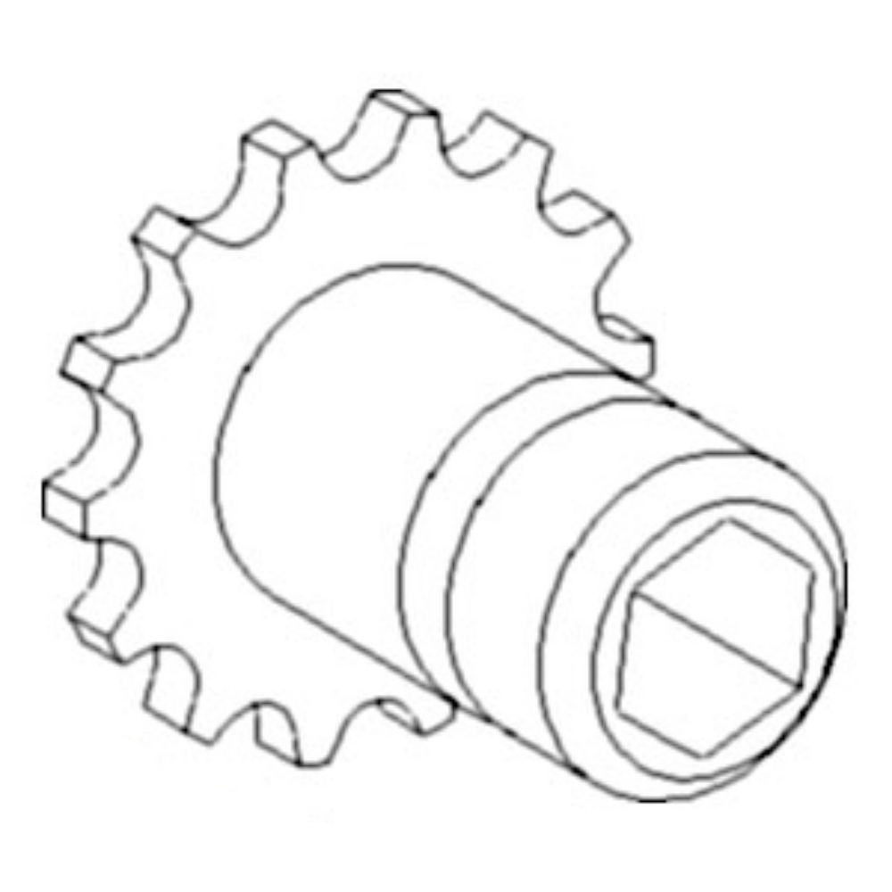 Drive Sprocket for John Deere AH143069 AH143069 1092 1290 1291 1293 592 594 693 694 893 894