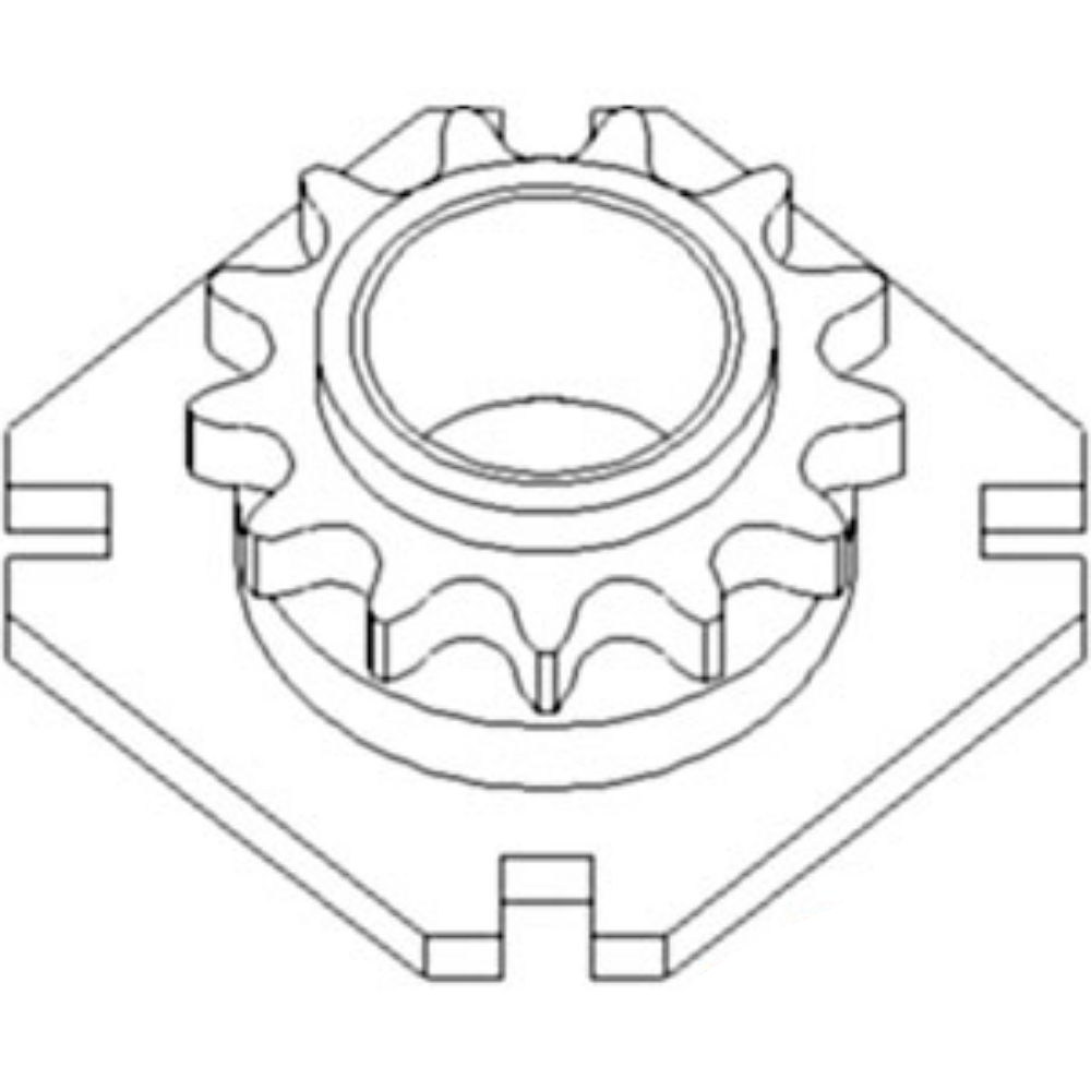 Chain Sprocket for John Deere AH143100 AH120806 1092 1290 1291 1293 493 494 592 693 694 893 894
