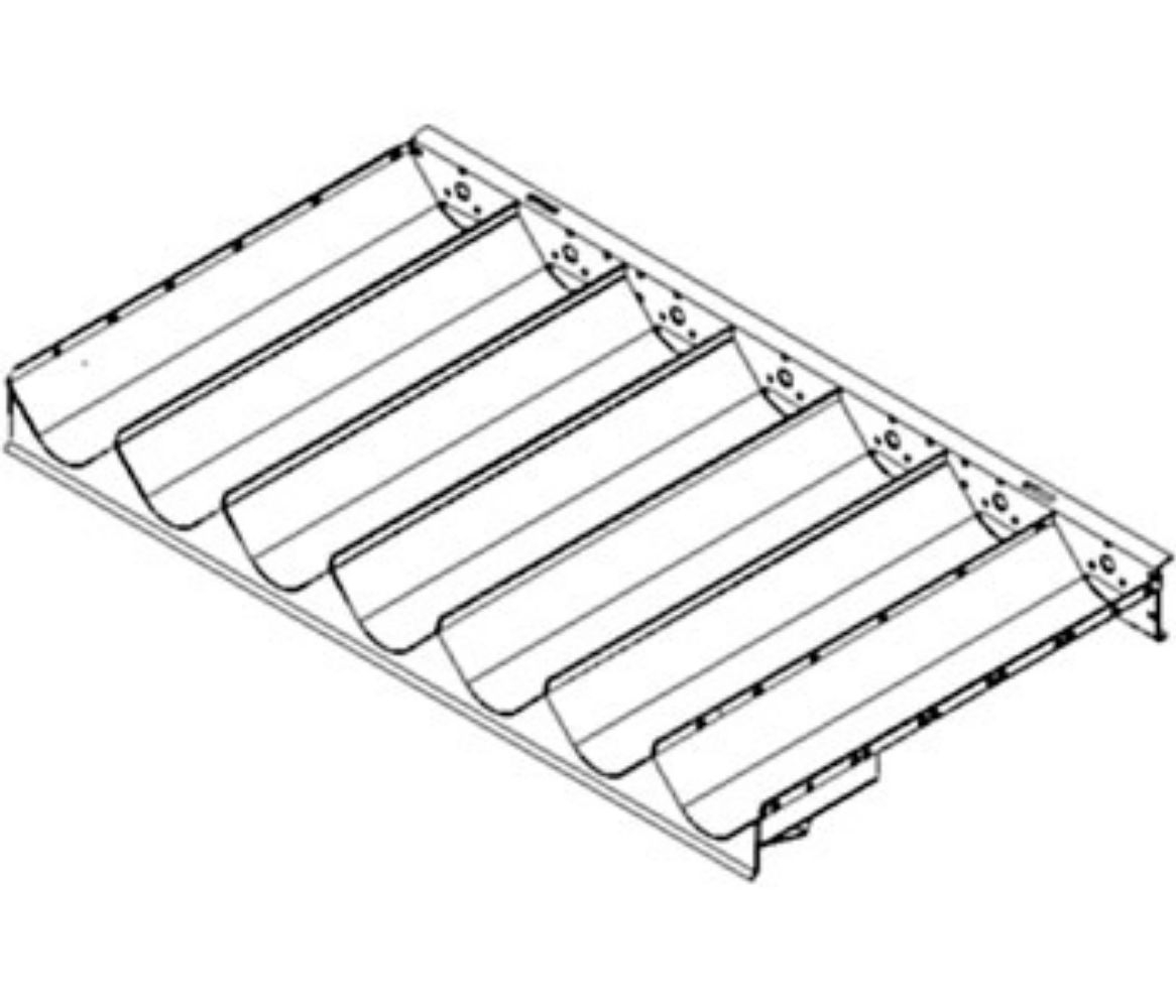 Front Auger Trough for John Deere AH146564 ATJD9600 W650 W660 9600 9610 9640I WTS 9640WTS 9650 9660 9660I WTS 9660WTS 9680I WTS 9680WTS