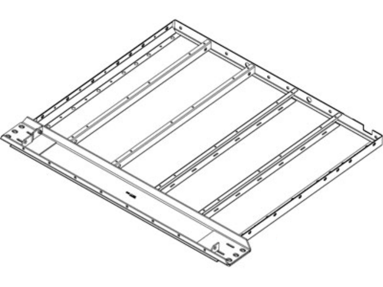 Floor Feeder House Narr for John Deere AH166026 AH166026 C670 T550 T560 W540 W550 9560 9660CTS