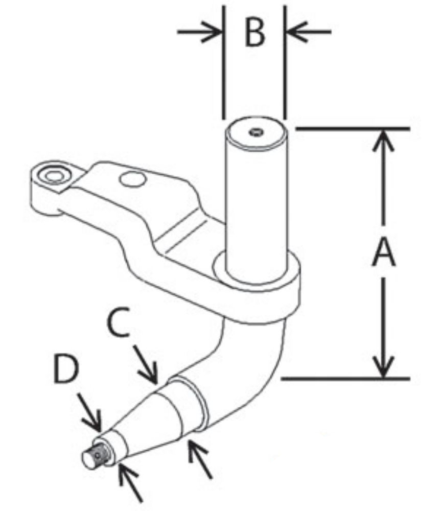 Spindle Rh for John Deere AH173845 AH125655 CTS CTS II 9400 9410 9500 9500 SIDEHILL 9500SH 9510 9510 SIDEHILL 9510SH 9600 9610