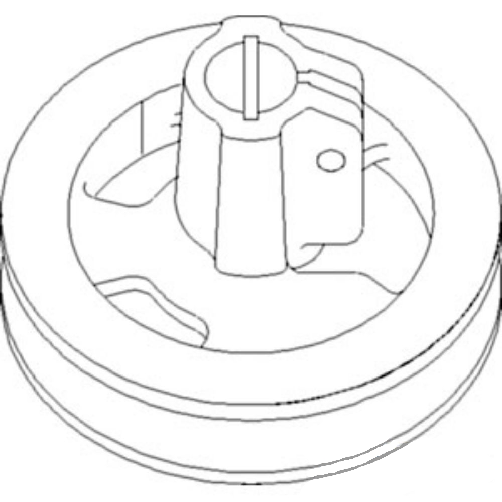 Pulley Fixed Speed Feed for John Deere AH206934 AH206934 T550 T560 W540 W550 9560 9560STS 9570STS 9660 9660STS 9670STS 9760STS 9770STS 9860STS