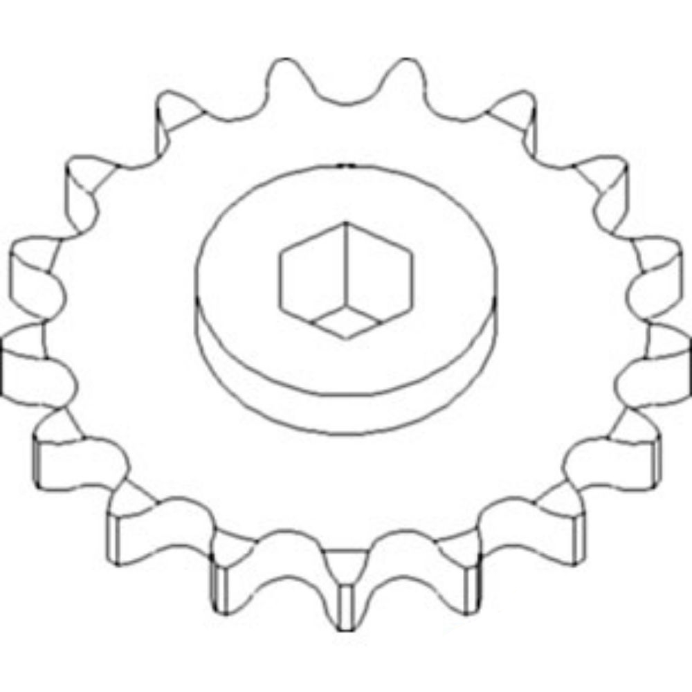 Drive Sprocket for John Deere AH215495 AH215495 1092 1290 1291 1293