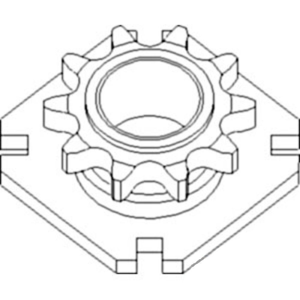 Drive Sprocket for John Deere AH222303 AH222303 606 608 612