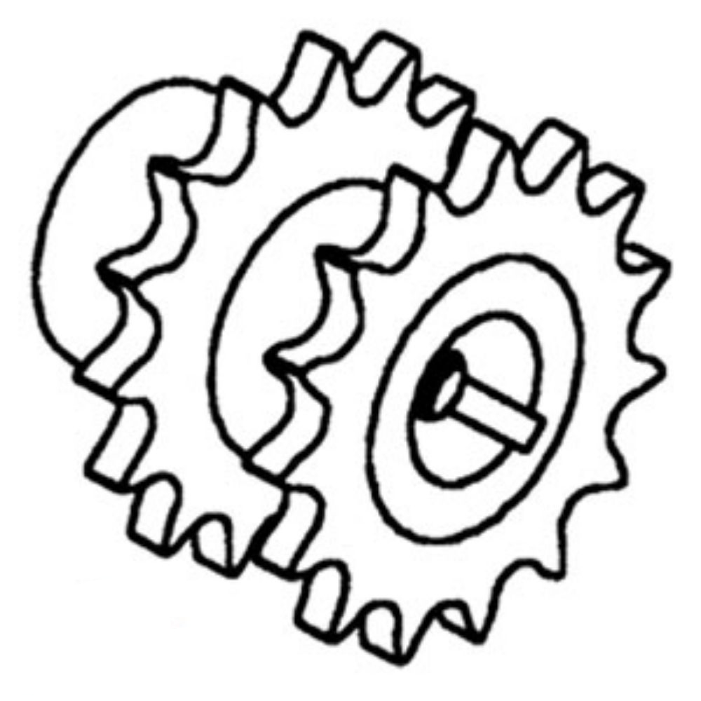 Sprocket Walker/Shoe for John Deere AH92689 AH92689 7720 7721 8820
