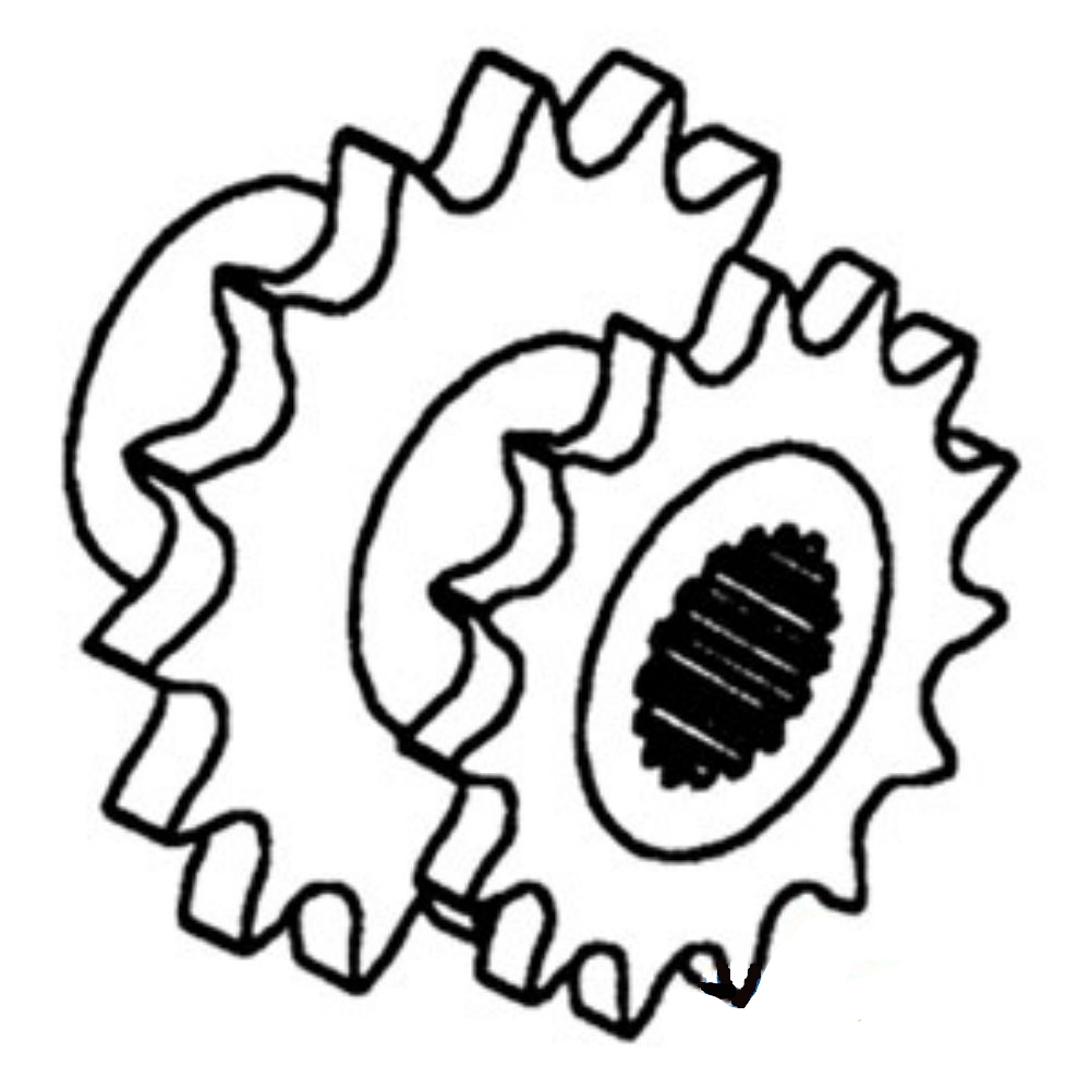 Sprocket Walker/Shoe for John Deere AH93152 AH93152 6620 6622