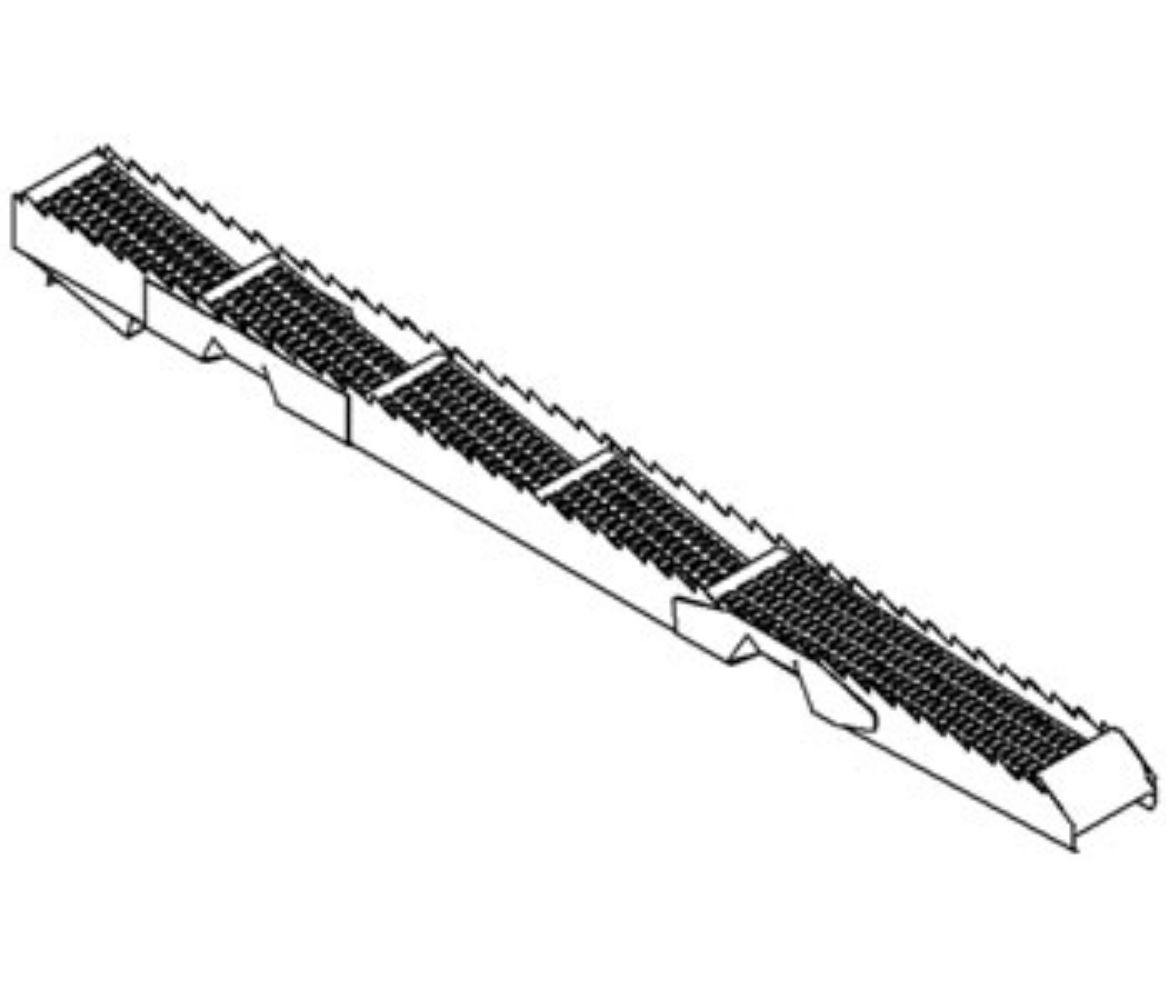 Straw Walker Lip Type for John Deere AH93701 WJD6600 6600 6601 6602 7700 7701