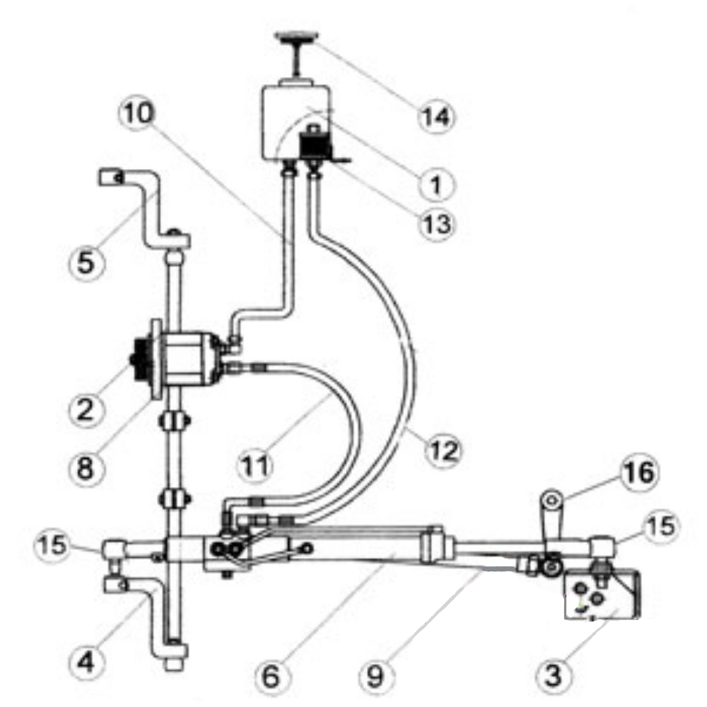 Pump for Ford AHS2024 AHS2024 4000 4600