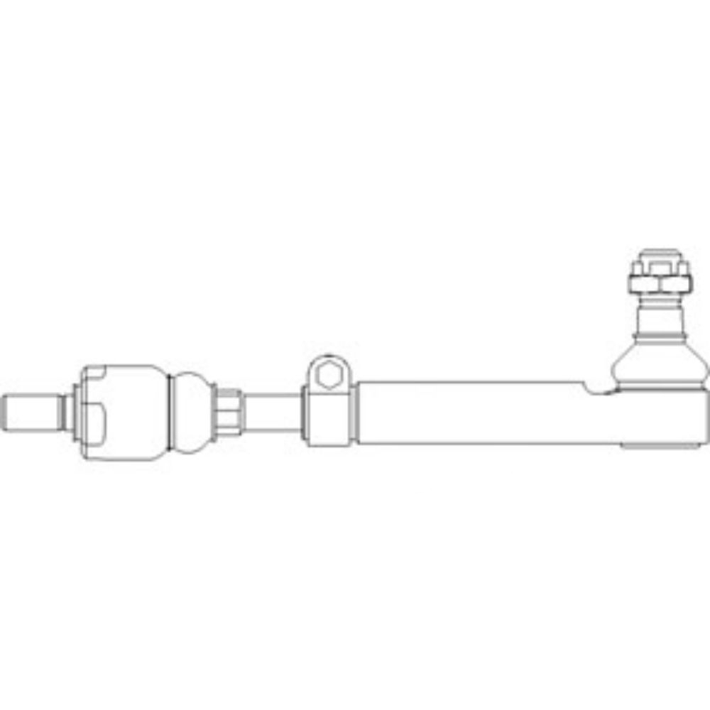 Tie Rod for John Deere AL119215 AL110928 6140J 6155J 6900 6910 6910S 6920 6920S 7405 7420 7500 7505 7510 (W/ ZF Front Axle / Tractor SN 053665> / Except