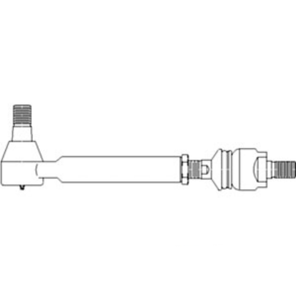 Tie Rod Assembly for John Deere AL160111 AL208866 1654 1854 6140R 6150M 6150R 6150RH 6165J 6170M 6170R 6180J 6820 6830 6830 (European Edition W/ FWD Axle 745/75