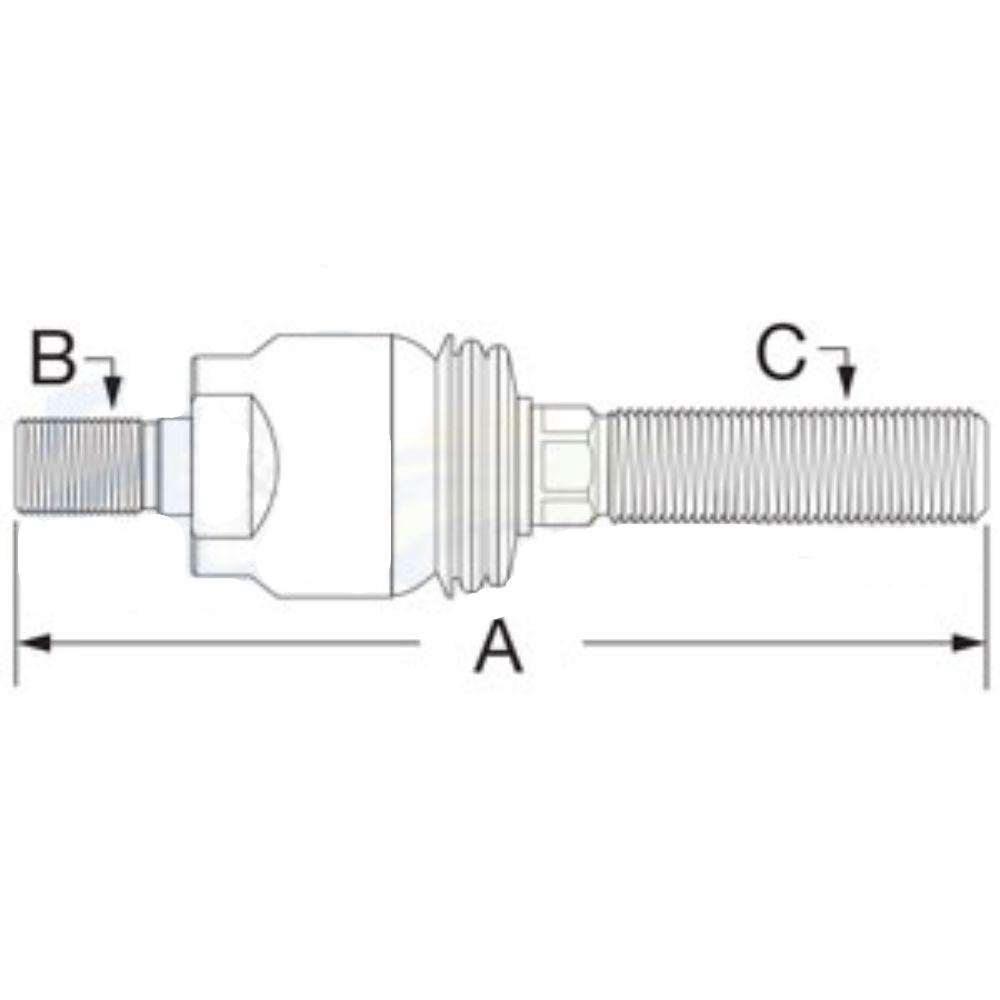 Ball Joint for John Deere AL209419 AL160202 6140R 6145R 6150M 6150R 6150RH 6155R 6155RH 6170M 6170R 6175R 7330 7330 7430 7530