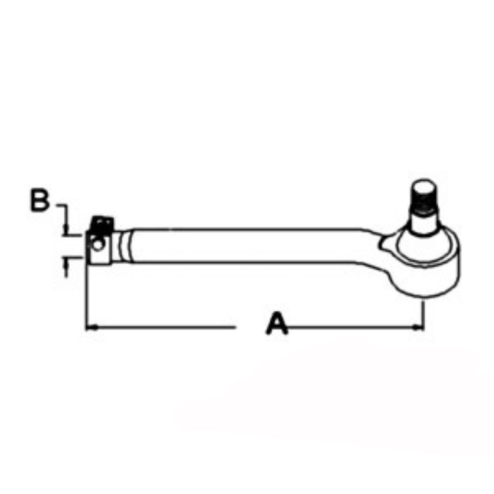 Tie Rod End Lh for John Deere AL39315 AL178072 2140 2750 2950 3040 3140