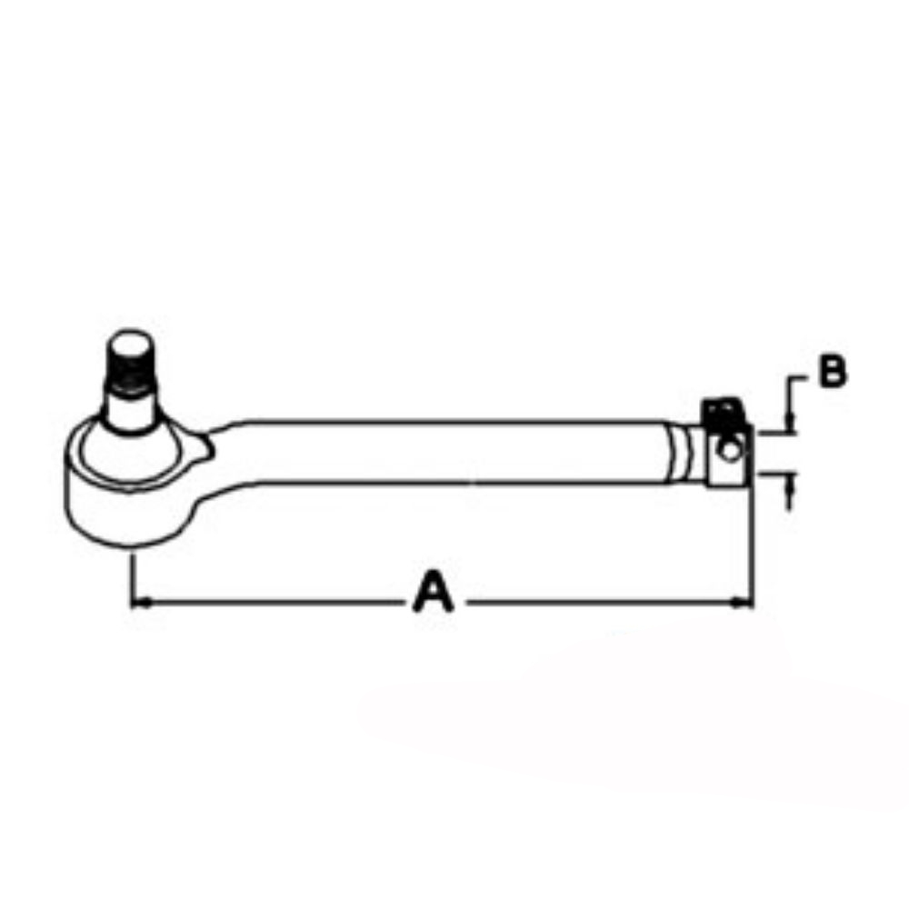 Tie Rod End Rh for John Deere AL39318 AL178073 3040 3140