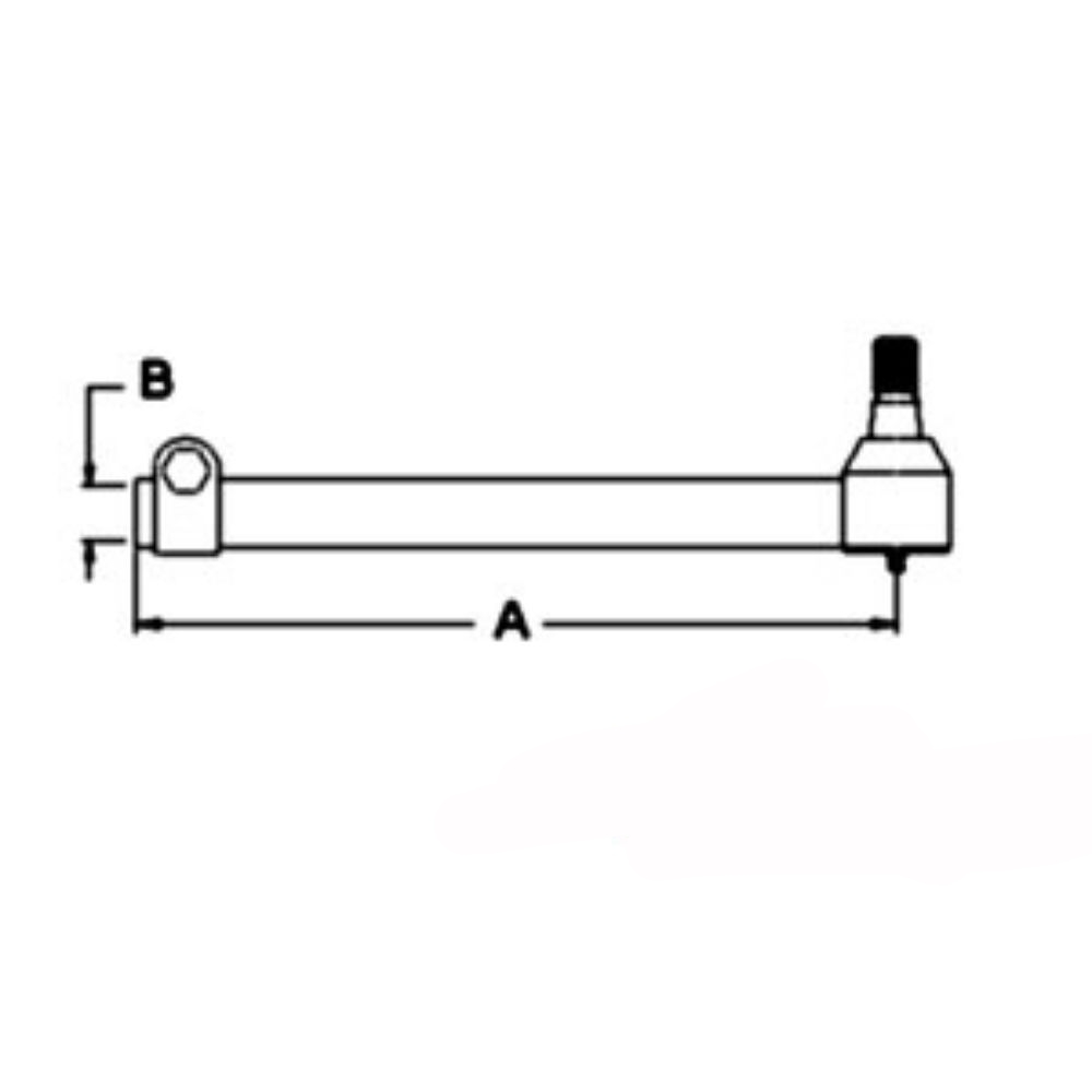 Tie Rod End for John Deere AL39319 AL168693 1550 1640 1641 1750 1850 1950 2040 2040S 2140 2141 2250 2251 2350 2351 2355 2450 2541 2550 2555 2650