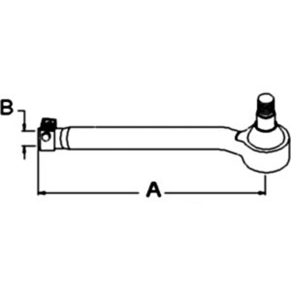 Tie Rod End Lh for John Deere AL58013 AL168705 2140 2750 2950 3040 3050 3140 3350