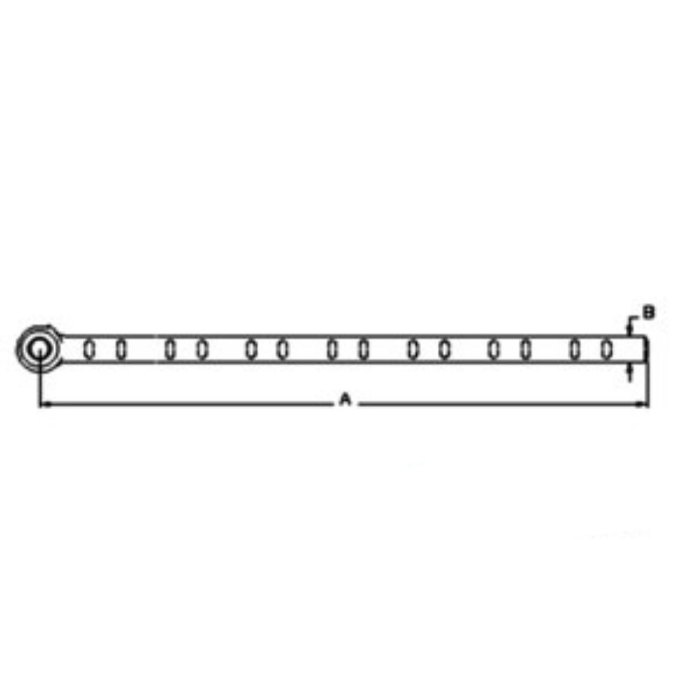 Tie Rod Long Notched for John Deere AL68726 AL68726 2355 2555 2755 2950 2955