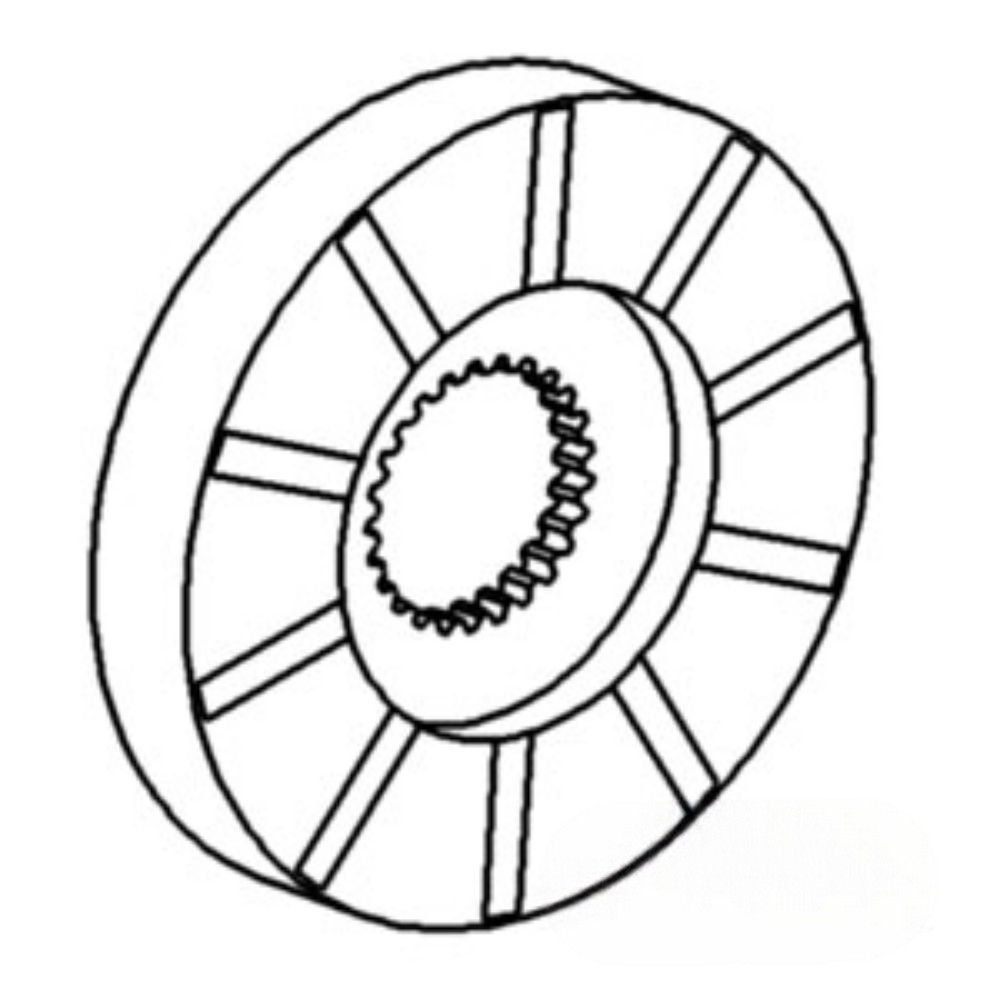 Brake Disc for John Deere AM1967T AMAM1967T 600 6000 HI-CYCLE 700 734 1010 320 330 40 420 430