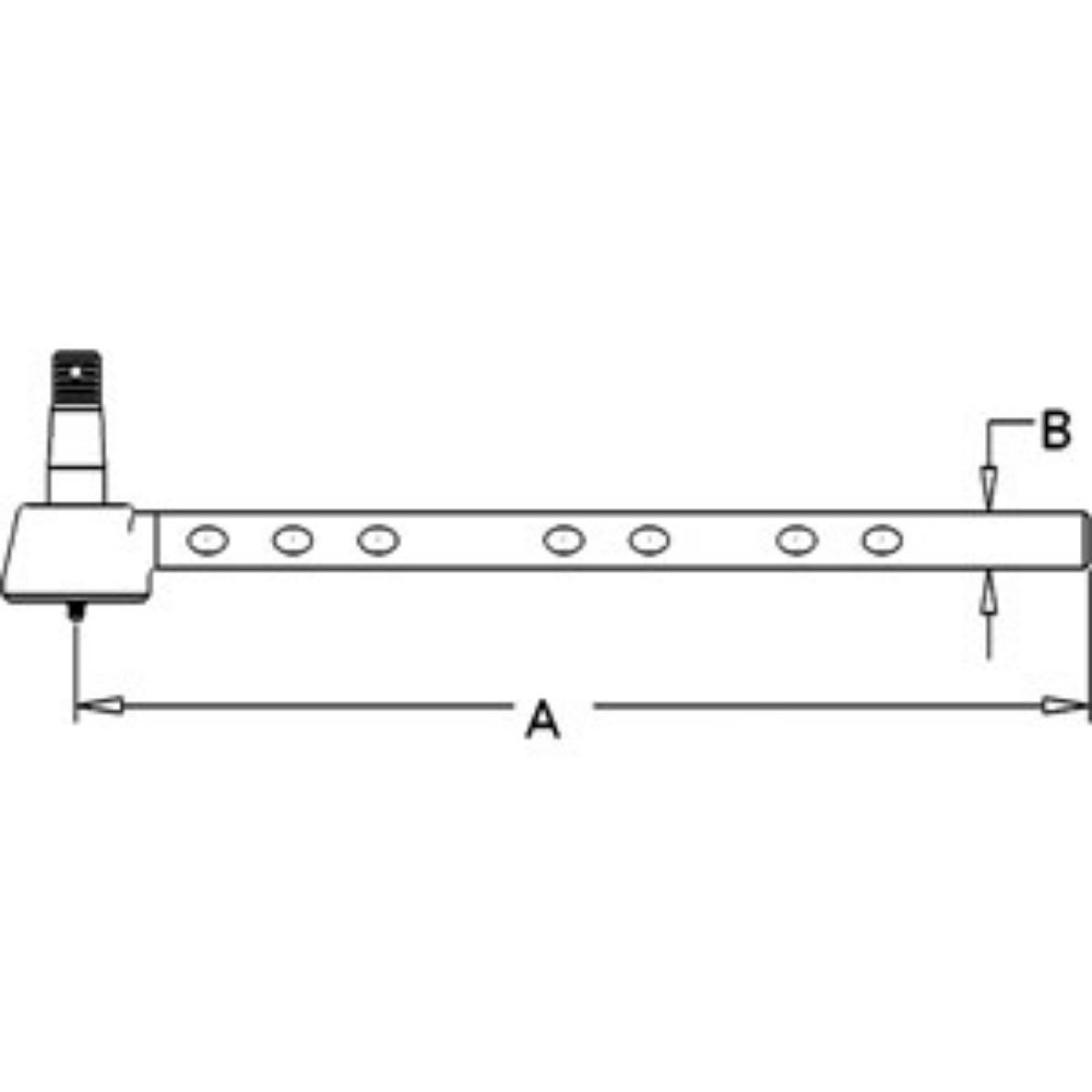 Tie Rod Long for John Deere AM3951T AM2001T 330 420 320 1010 320 330 40 420 430
