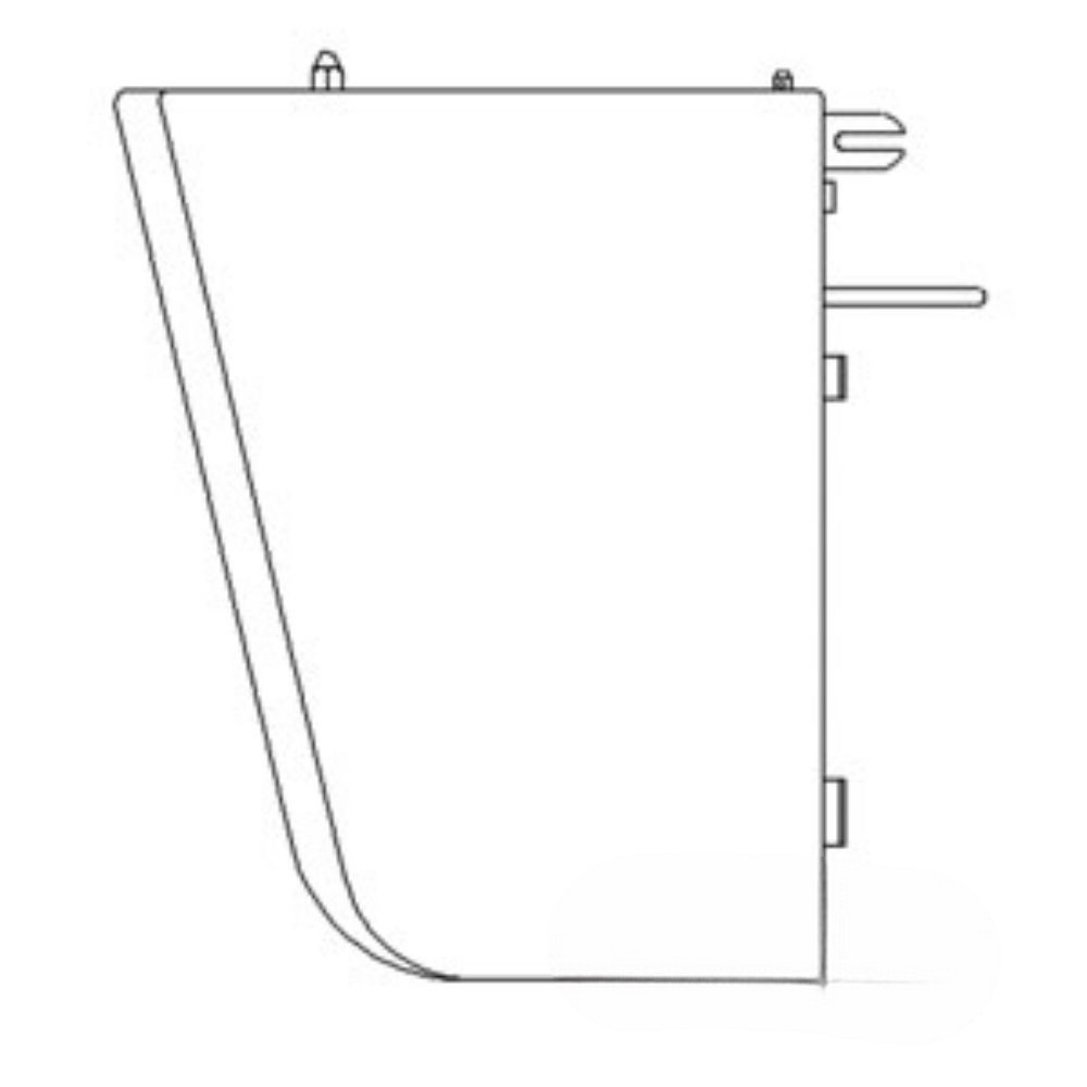 Front Side Shield Lh for John Deere AR32690 AMAR32690 4000 4010 4020