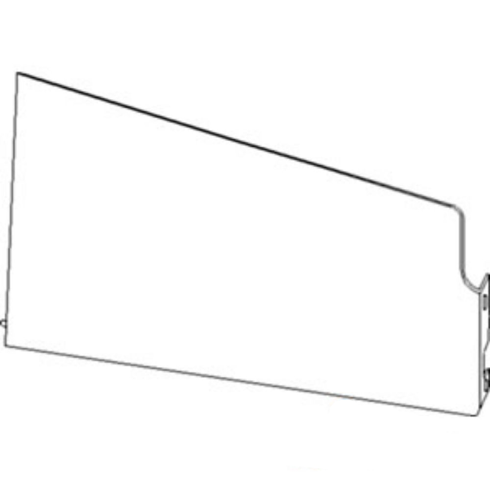 Side Shield Rear Lh for John Deere AR43291 AMAR43291 4520